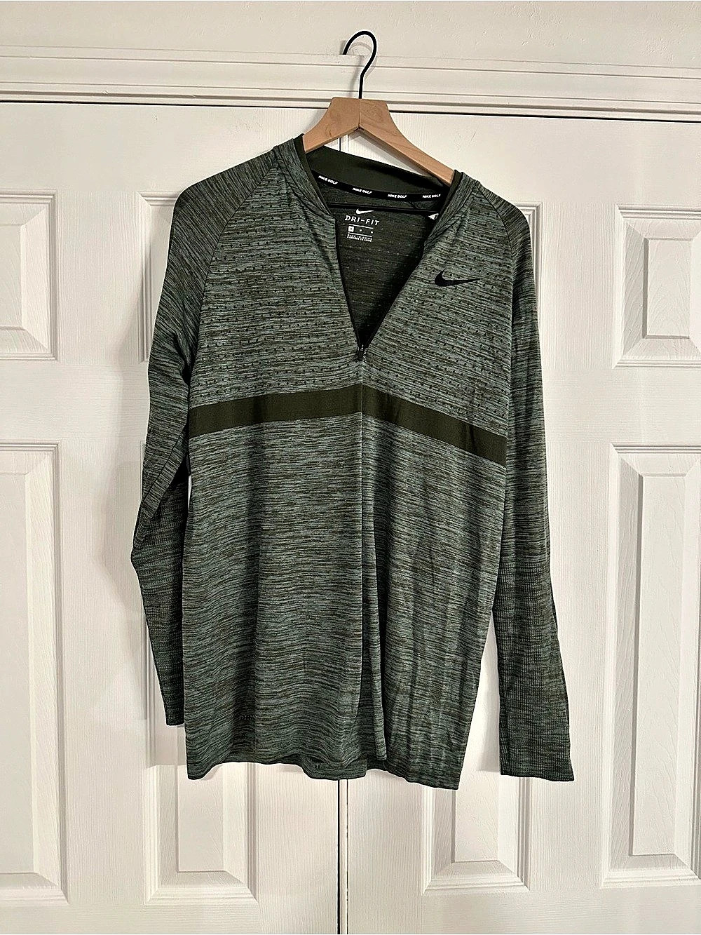 Nike Golf Dri-FIT Men's Pullover in Green Size Medium Like New